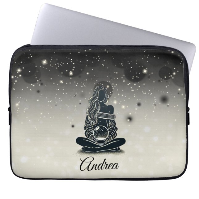 Stardust-Reflektionen Laptopschutzhülle (Vorderseite)
