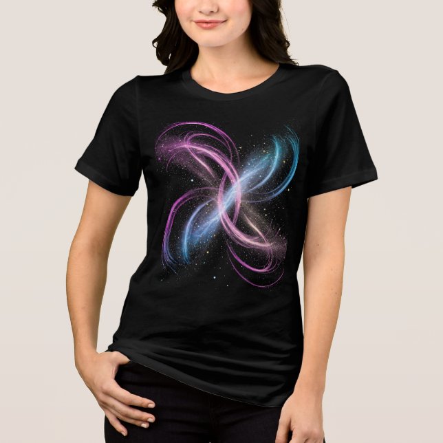 Stardust Trails Women's Tri-Mix T - Shirt (Vorderseite)