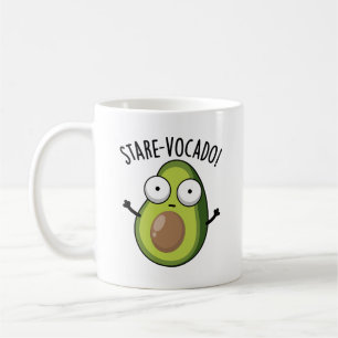Stare-vocado Funny Avocado Pun Kaffeetasse