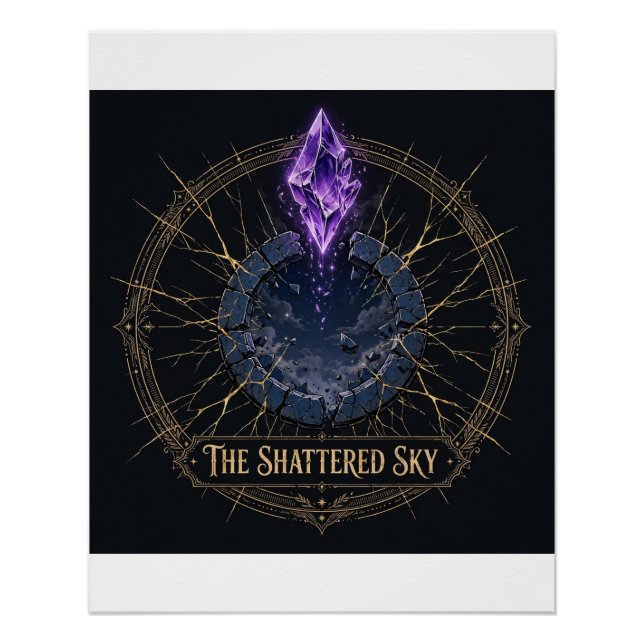 Starfall Shard Emblem — Kunstposter Poster (Vorderseite)
