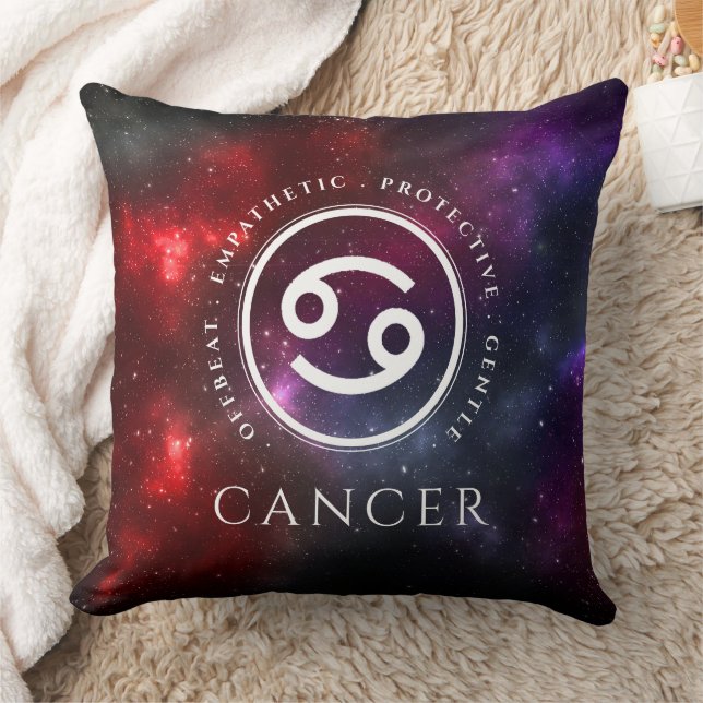 Starfield Cancer Crab Western Zodiac Kissen (Decke)
