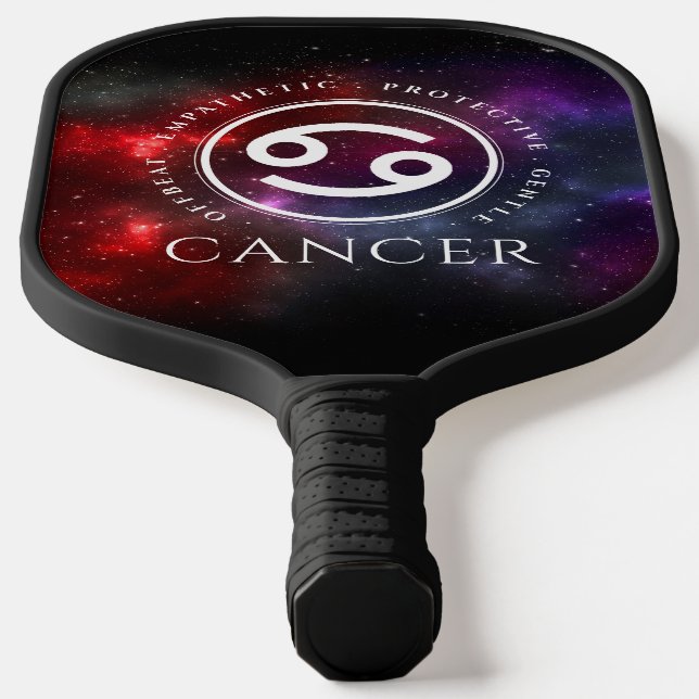 Starfield Cancer Crab Western Zodiac Pickleball Schläger (Ablage )