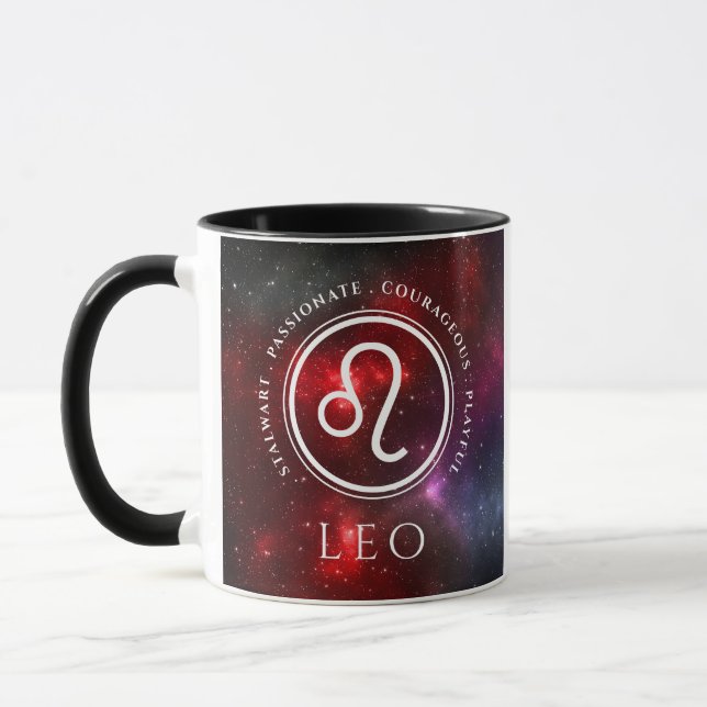 Starfield Leo Lion Western Zodiac Tasse (Links)