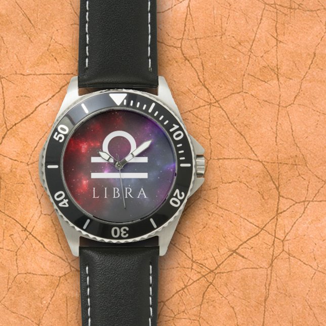 Starfield Libra Scales Western Zodiac Armbanduhr (Von Creator hochgeladen)