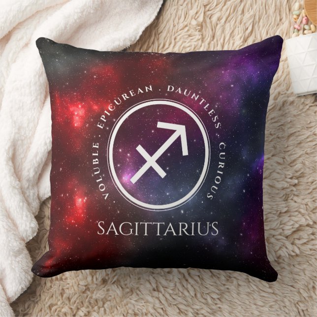 Starfield Sagittarius Archer Western Zodiac Kissen (Decke)