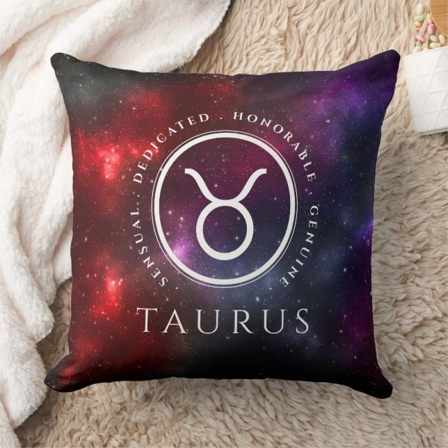 Starfield Taurus Bull Western Zodiac Kissen (Decke)