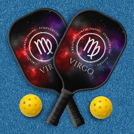 Starfield Virgo Maiden Western Zodiac Pickleball Schläger