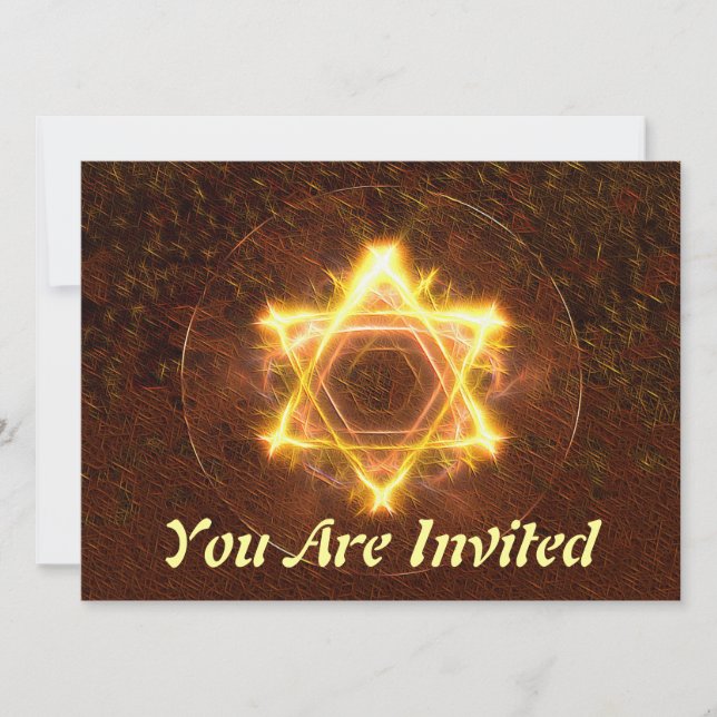 Starfire Einladung (Vorderseite)