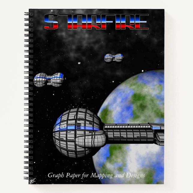 Starfire-Grafikbuch Notizbuch (Vorderseite)