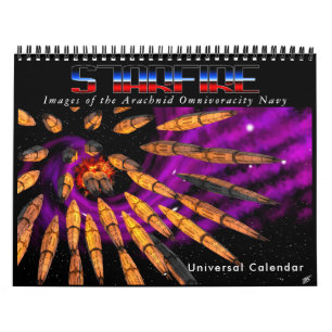 Starfire Kalender: Spinnenartiges Tier Kalender