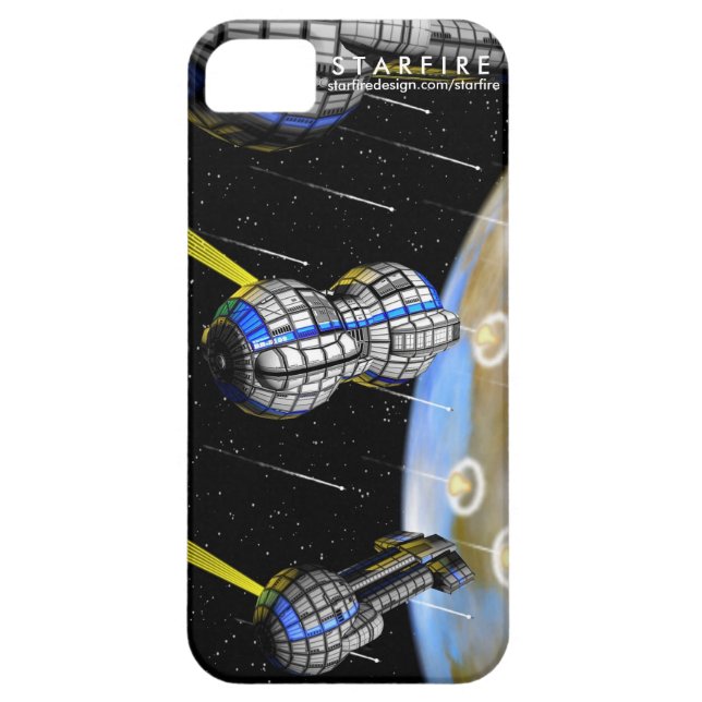 STARFIRE planetarische Bombardierung! Case-Mate iPhone Hülle (Rückseite)