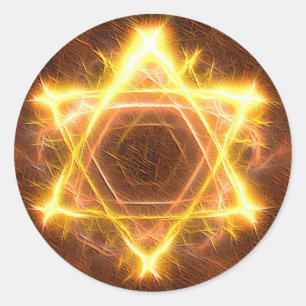 Starfire Runder Aufkleber