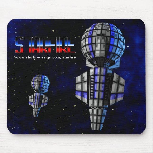 STARFIRE TFN heller Kreuzer-Geschwader Mousepad (Vorne)