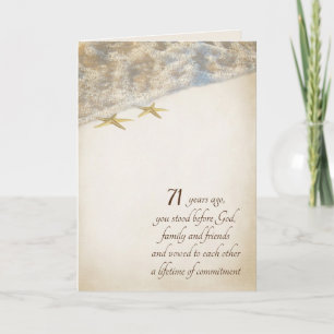 Starfish 71. Jubiläumskarte Karte