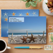 Starfish am Strand