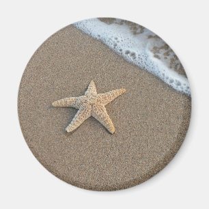 Starfish am Strand Magnet