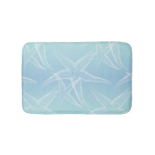 Starfish-Aqua-blaue Strand-Bad-Matte Badematte