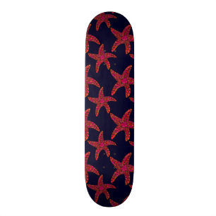 Starfish-Art-Muster Skateboard