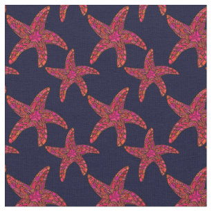 Starfish-Art-Muster Stoff