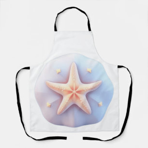 Starfish auf einem einzigartig geformten Stein Schürze