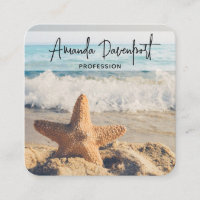 Starfish auf einem Sandy Beach Foto