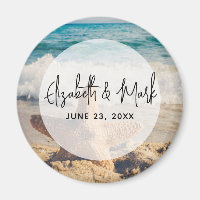 Starfish auf einer Hochzeit mit Sandy Beach