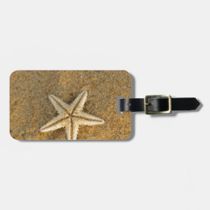 Starfish auf Sand Gepäckanhänger
