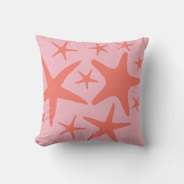 Starfish Beach Mermaid Kissen (Vorderseite)