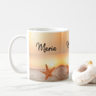 Starfish Beach Tasse