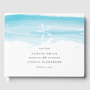 Starfish Beach Wedding Gästebuch