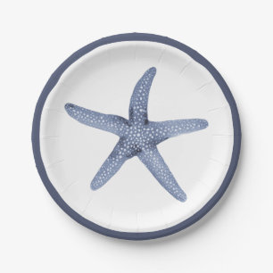 Starfish Blue Nautic Party Teller
