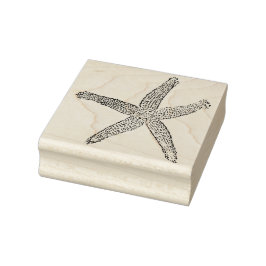 Starfish Briefmarke für den Beach Passport Boardin Gummistempel