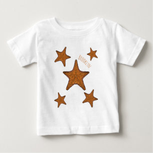 Starfish Cartoon Baby T-shirt