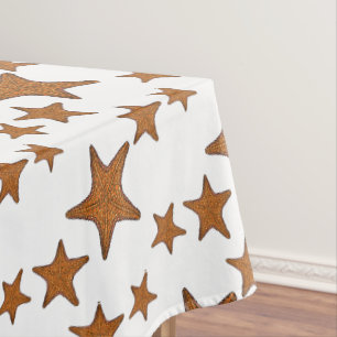 Starfish Cartoon Tischdecke