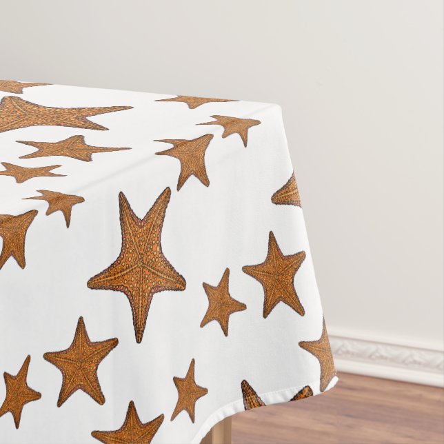 Starfish Cartoon Tischdecke (Beispiel)