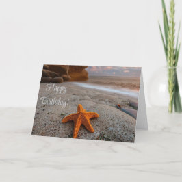 Starfish Dankeskarte