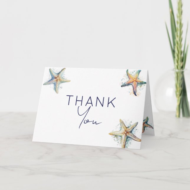STARFISH DANKESKARTE (Vorderseite)