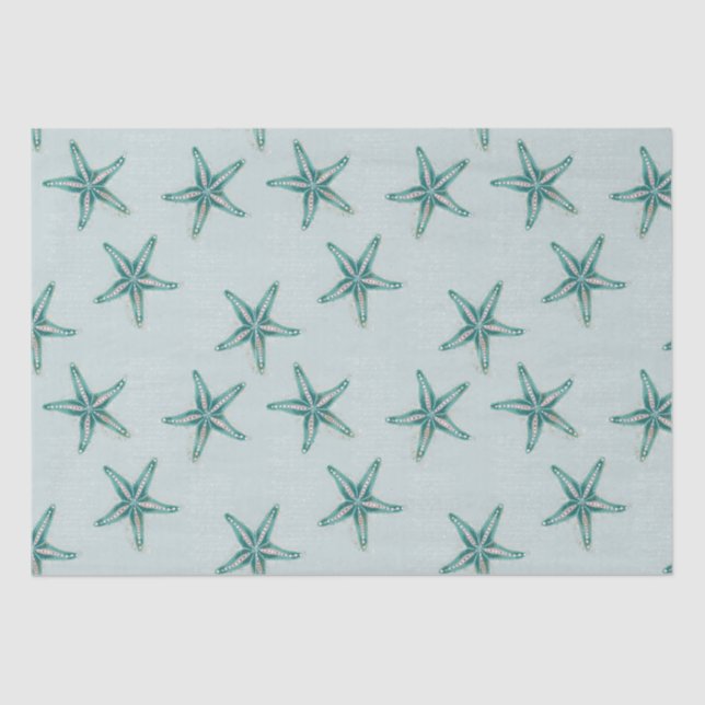 Starfish Designpapier Seidenpapier (Vorderseite)