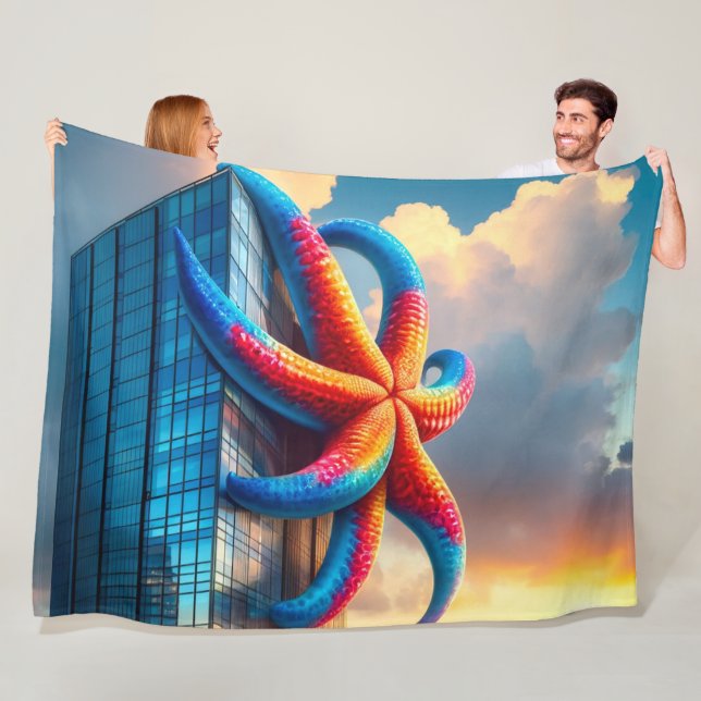 Starfish Fleecedecke (Beispiel)