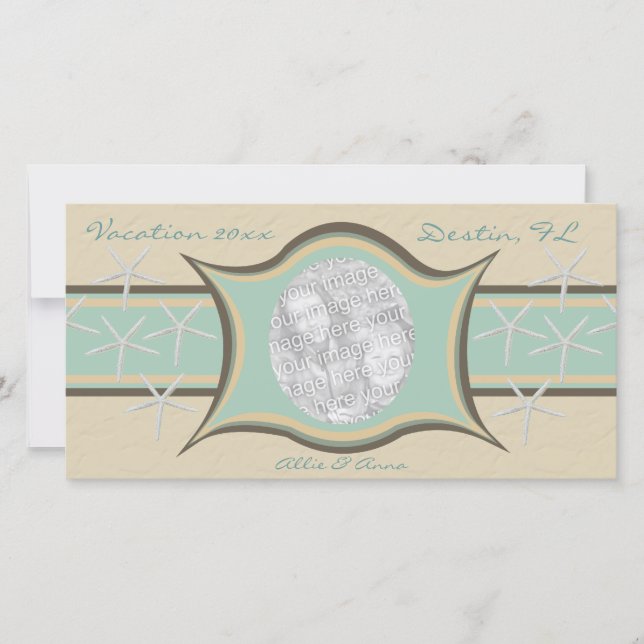 Starfish Fotokarte (Vorderseite)