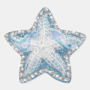 Starfish Gem Graphic Sticker