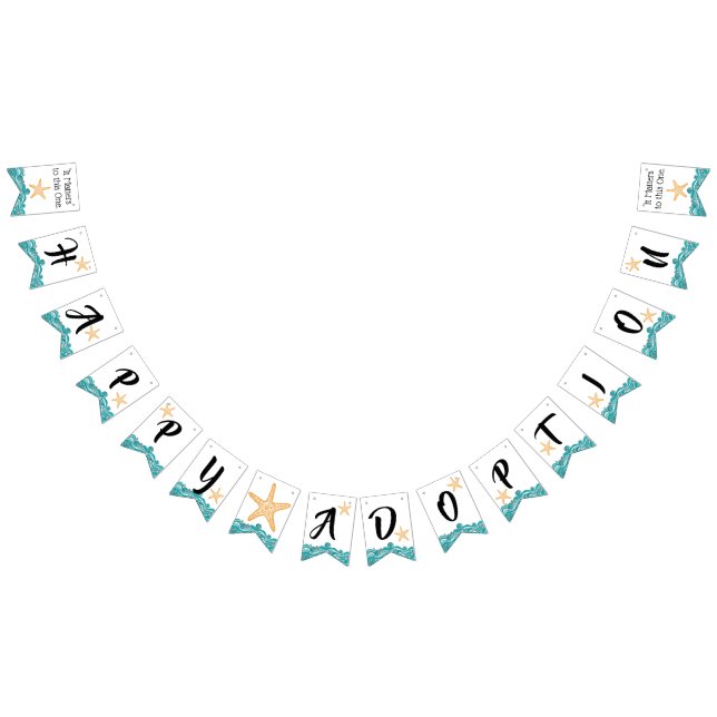 Starfish-Geschichten-glückliche Wimpelkette (Alle)