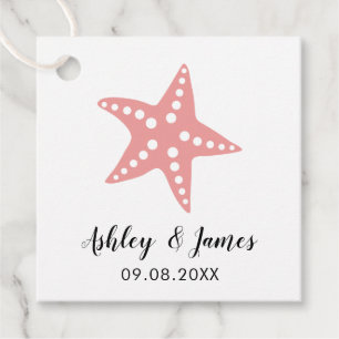 Starfish Hochzeitsgeschenk Tag, Strand Gefallen, R Geschenkanhänger
