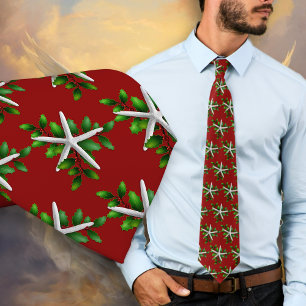Starfish Holly Weihnachtsferien Krawatte