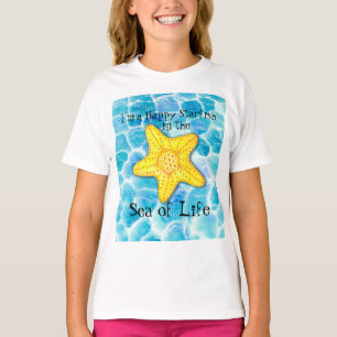 Starfish im Ozean "Meer des Lebens " T-Shirt