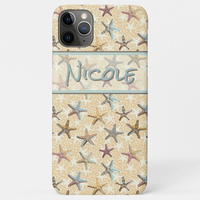 Starfish im Sand iPhone/iPad Gehäuse Case-Mate iPhone Hülle (Rückseite)