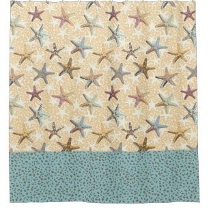 Starfish im Sandduschvorhang Duschvorhang