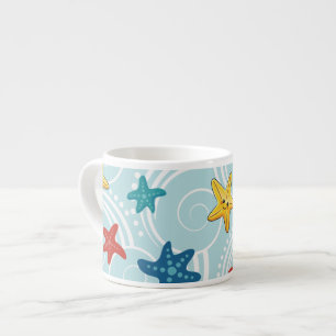 Starfish im Wirblen Ozean Espressotasse