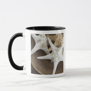 Starfish in einem Korb Tasse