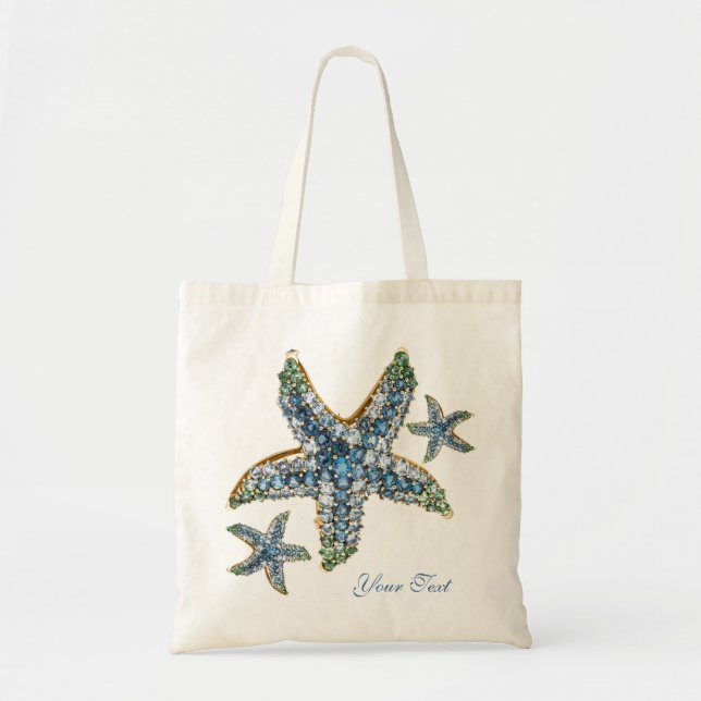 Starfish-Kostüm-Schmuck-Strand-Taschen-Tasche Tragetasche (Vorne)